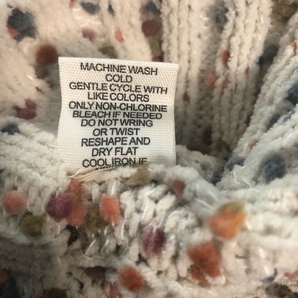 Jessica Simpson Confetti Crewneck Sweater-Size Small - NWT - Picture 7 of 7